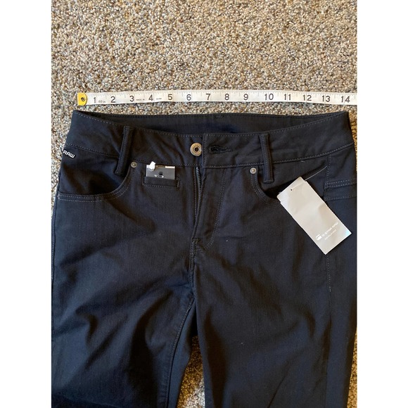 G-Star Raw D-STAQ 5-POCKET SLIM JEANS - Size 27" x 34" - Picture 3 of 6